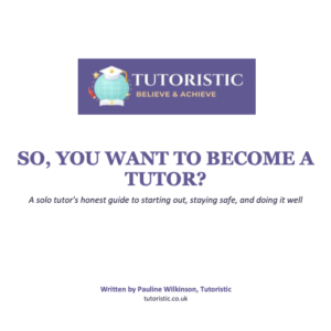 So You Want to Become a Tutor eBook
